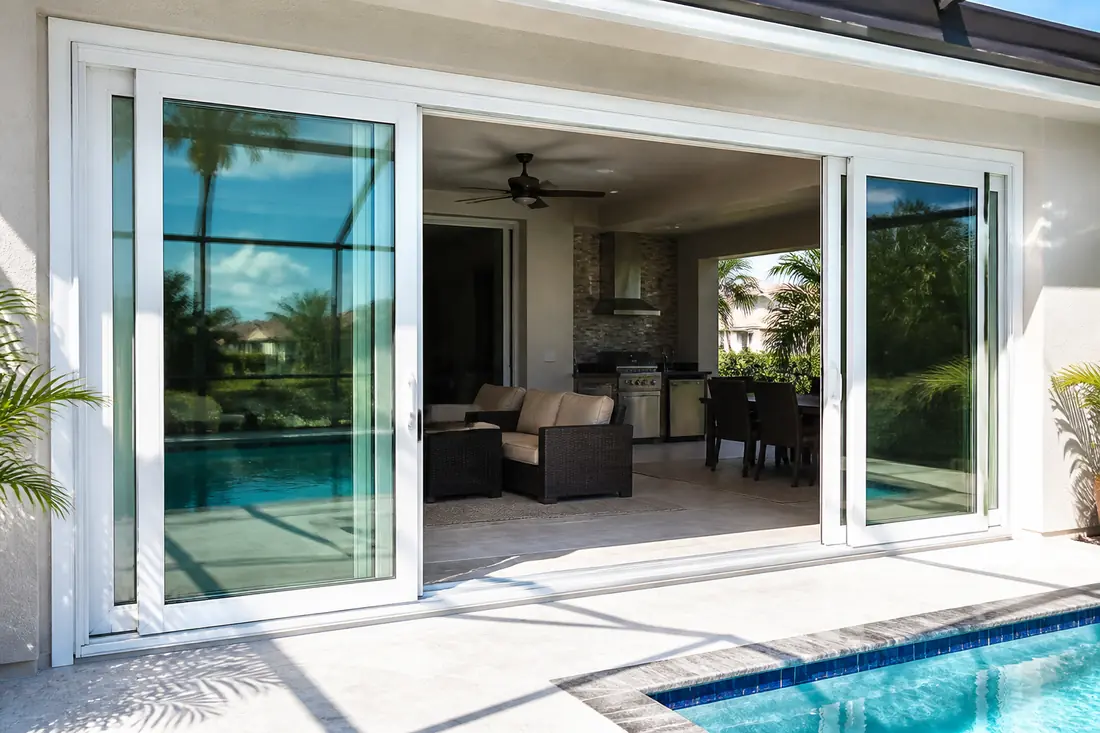 Impact Sliding Glass Doors by Lee County Impact Windows