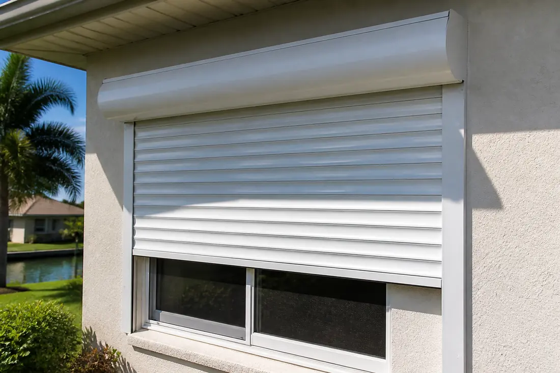 Roll Down Hurricane Shutters project